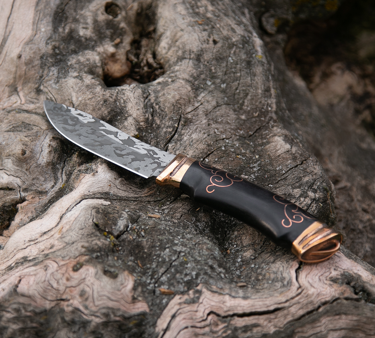 Нож Кабан из порошковой стали М-398