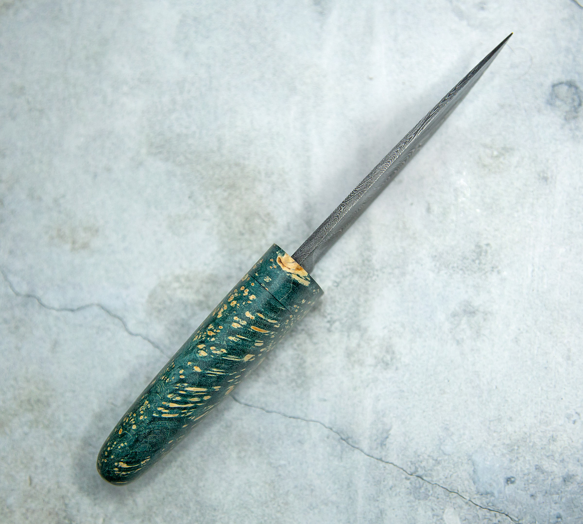 Нож Шкет из дамасской стали