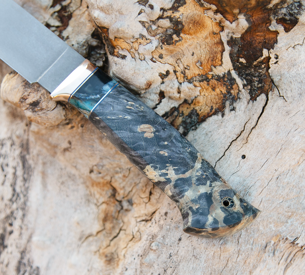 Нож Сибиряк из порошковой стали М-398