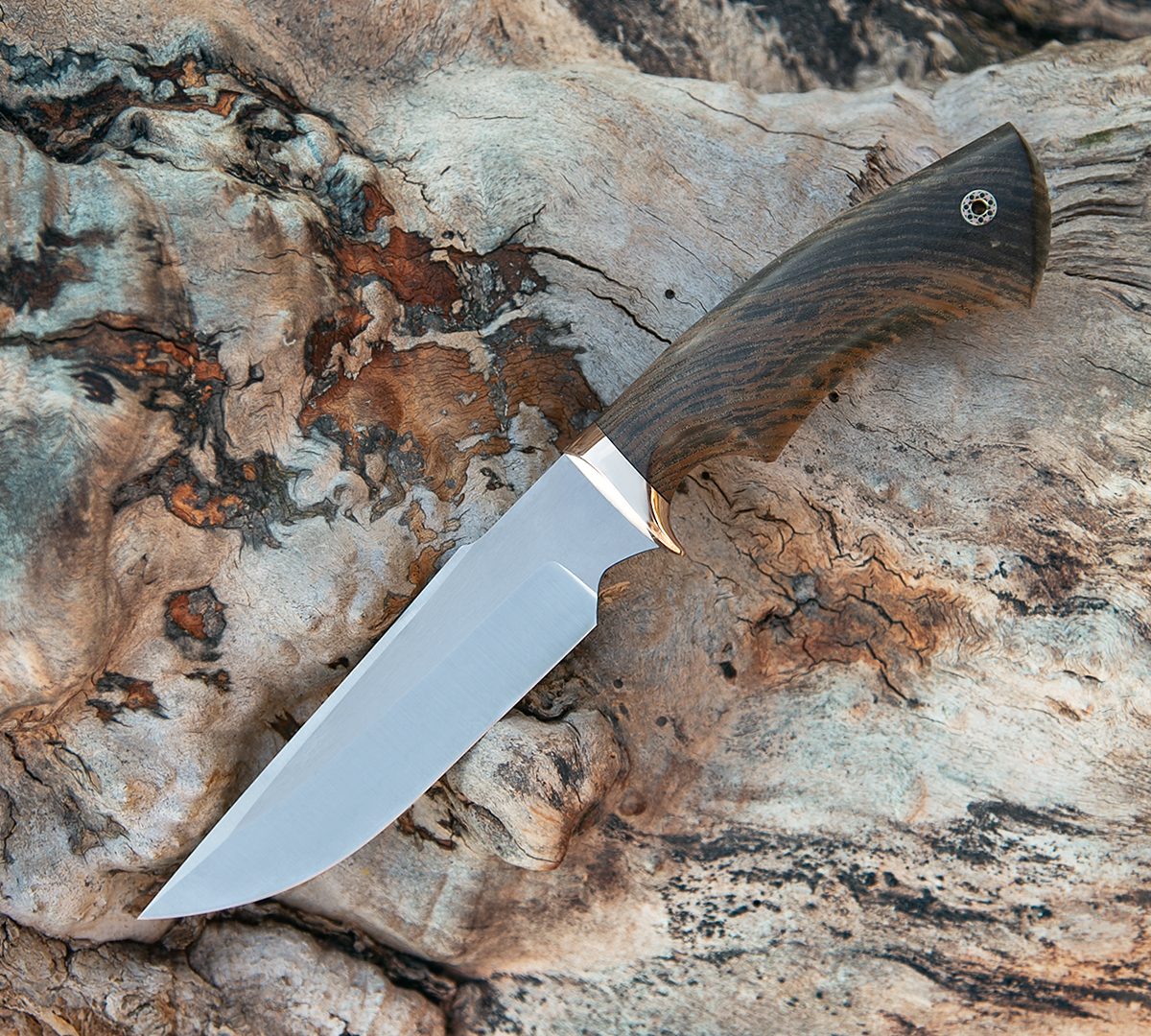 Нож Гефест из порошковой стали CPM REX 121