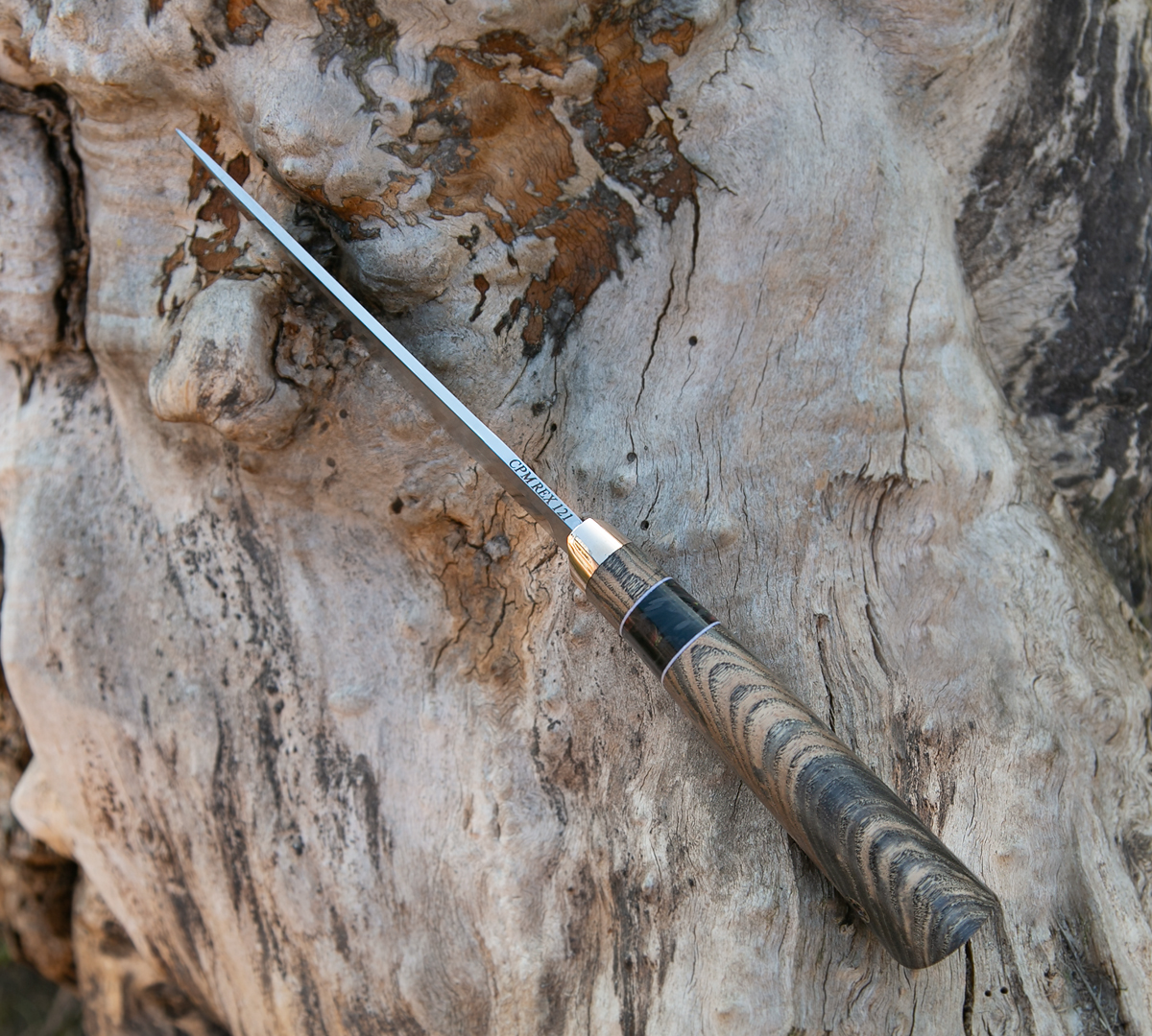 Нож Клыч из порошковой стали CPM REX 121