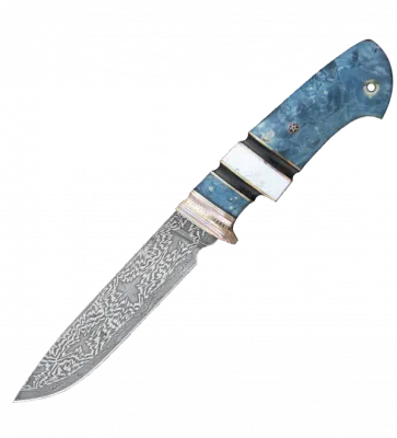 Ножи из мозаичной дамасской стали