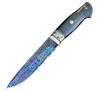 Набор ножей из мозаичной дамасской стали