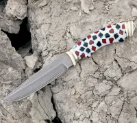 Нож Сибиряк из ламинированной стали