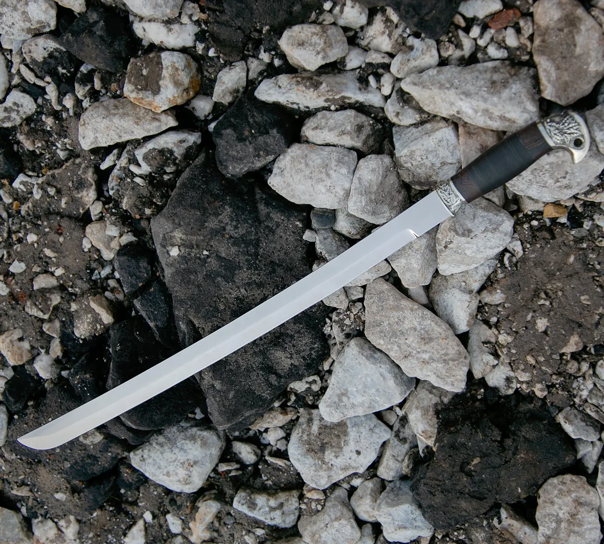 Палаш из кованой стали 95Х18