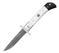 Складная Финка из дамасской стали