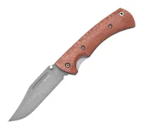 Нож Складной №1 из булатной стали