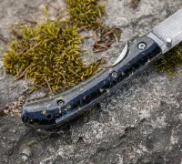 Нож Складной №3 из ламинированной стали