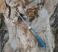 Нож Клыч из порошковой стали CPM REX 121