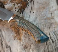 Нож Клыч из порошковой стали CPM REX 121